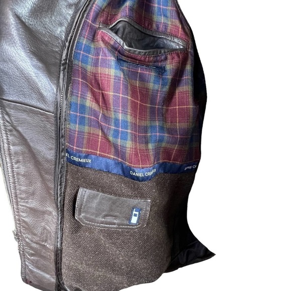 Daniel Cremieux Collection Men’s Brown Lamb Skin Coat with Removable Lin… - Picture 9 of 16